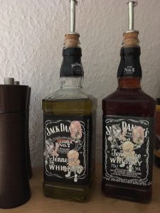 Jack Daniels Seifen-, Essig- u. Ölspender