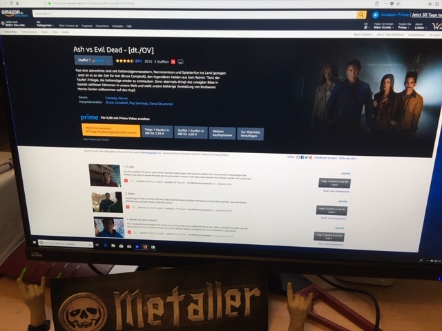 Ash vs Evil Dead: „Tanz der Teufel“ Serie über Ash Williams Ash vs. Evil Dead, im Deutschen bekannt als „Tanz der Teufel“