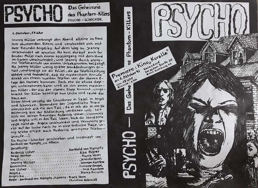 Psycho: Das Geheimnis des Phantom Killers von Berthold von Kamptz