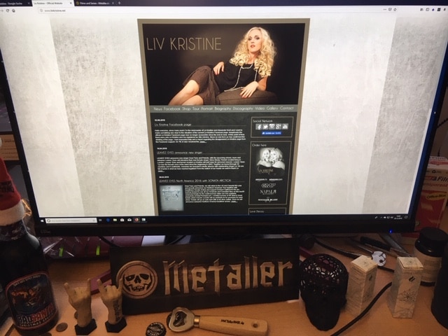 Sängerin Liv Kristine - Theatre Of Tragedy und Leaves Eyes