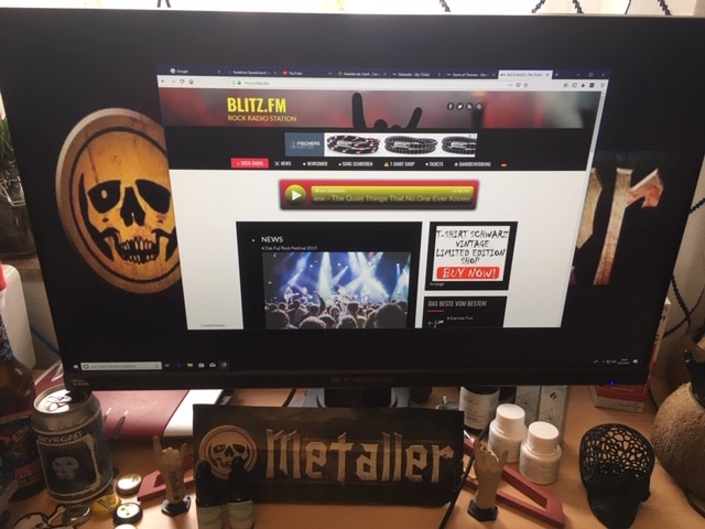Blitz Fm Das Radio Fur Heavymetal Und Rockfans
