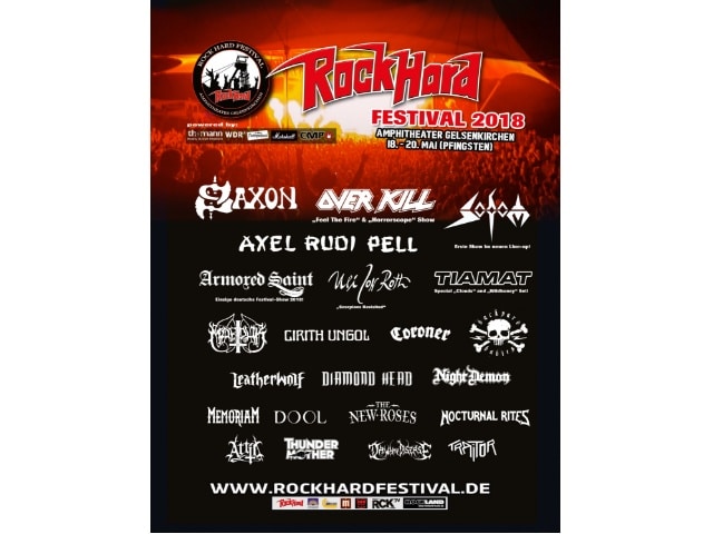 ROCK HARD FESTIVAL 2018 im Amphitheater in Gelsenkirchen