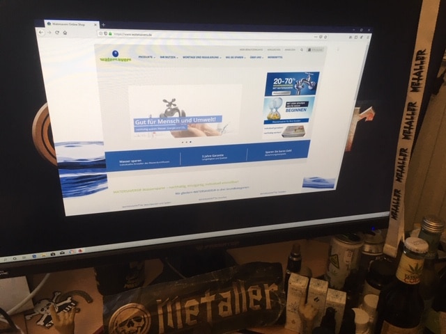 Online Shop von Watersavers Deutschland