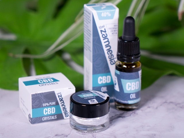 Vielfältige Auswahl von CBD Ölen im Shop von Zamnesia