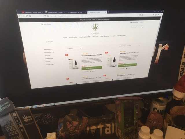 Der CBD Online Shop von CEBIOL