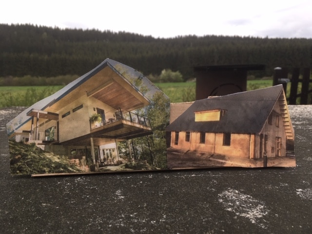 Stein auf Stein - das Hanfhaus wird bald fertig sein ...