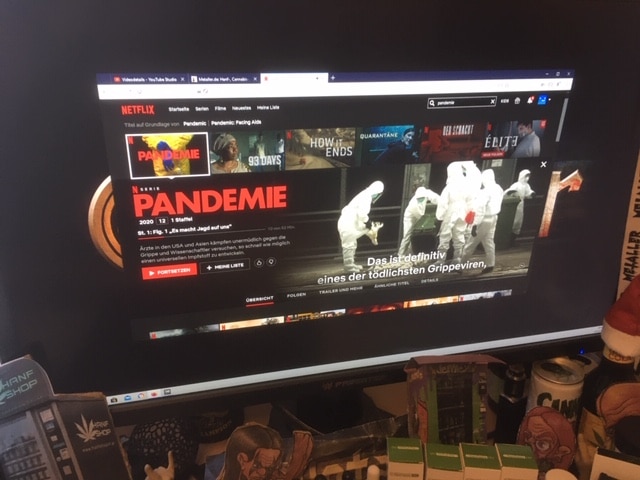 Die Serie "Pandemie" in Zeiten von Coronavirus SARS-CoV-2 / COVID-19