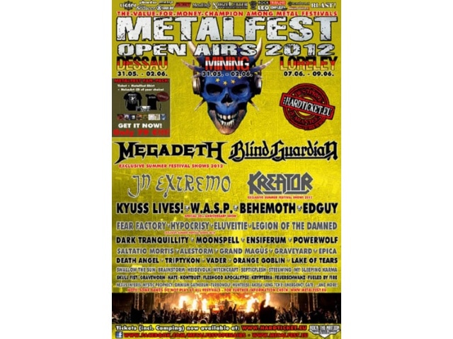 Metalfest Deutschland 2012 Loreley 