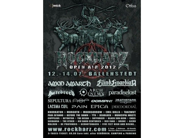 RockHarz Festival 2012 in Osterode am Harz - zum ersten mal ausverkauft