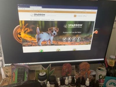 Sparrow Pet – Hanf und mildes CBD für Tiere