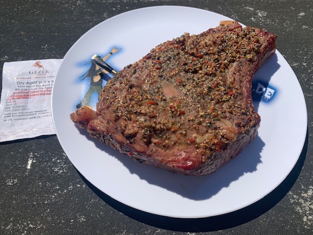 Dry Aged Prime Rib mit Steakgewürzmischung