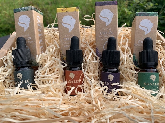 SANALEO - CBD Öl mit verschiedenen Aromen auch für Sportler