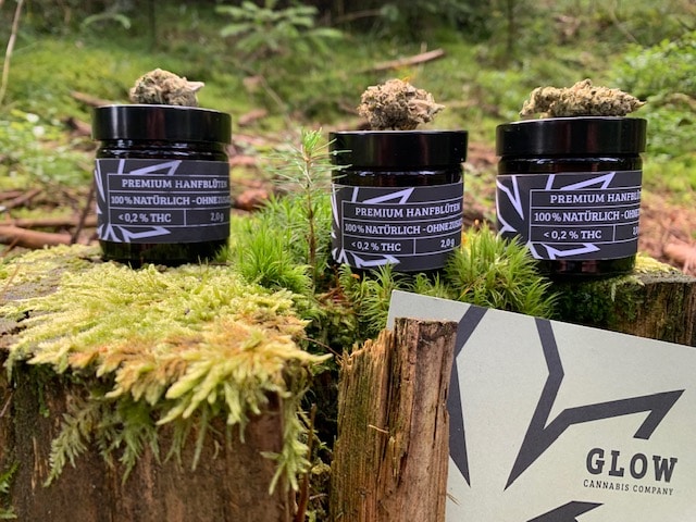 Glow Cannabis Company: CBD Blüten in verschiedenen Konzentrationen