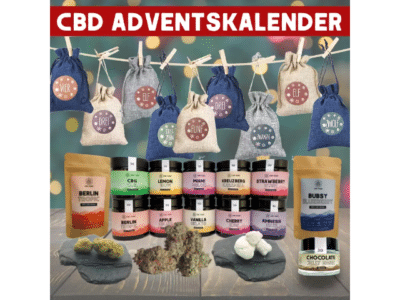CBD Adventskalender von CBD Tiger (streng limitiert) jetzt vorbestellen!