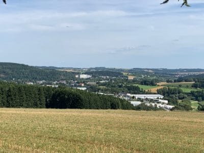 Naila im Naturpark Frankenwald nahe des Eingangs zum Höllental