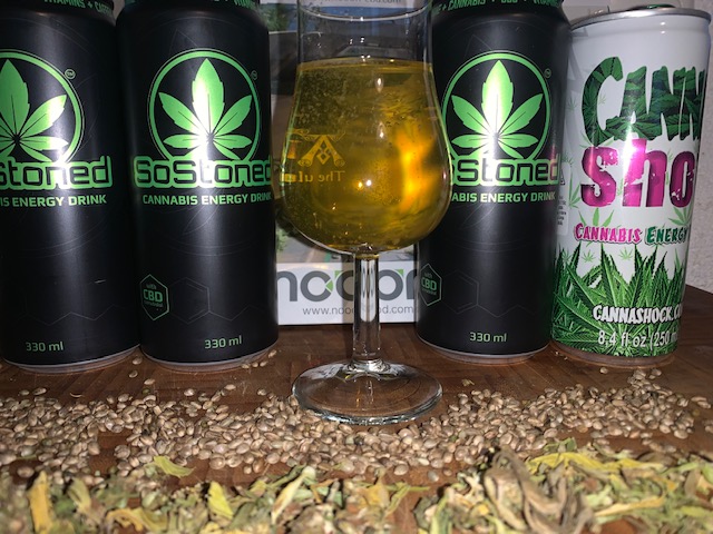 Hanf-Energy-Drinks: kohlensäurehaltige Energy-Drinks mit Cannabisgeschmack