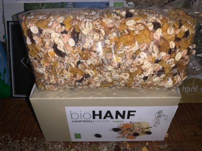 Hanfmüsli - Müsli für ernährungsbewusste Menschen und Sportler