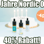 5 Jahre Nordic Oil - 40% Rabatt Geburtstagsevent