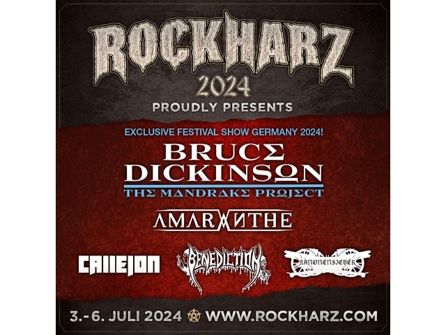 ROCKHARZ 2024: Judas Priest und Dimmu Borgir neue Headliner