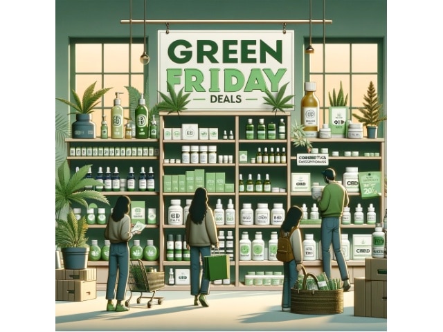 Green Friday 2023 CBD Öl TOP Deals, Gutscheine und Rabatt Angebote