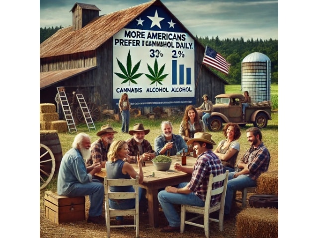 Umfrage: Mehr Amerikaner konsumieren täglich Cannabis statt Alkohol