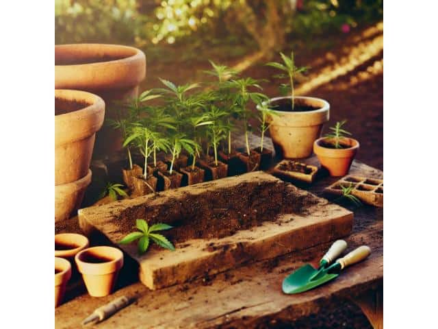 Vermehrungsmaterial: Cannabissämlinge, Cannabisstecklinge und Cannabissamen