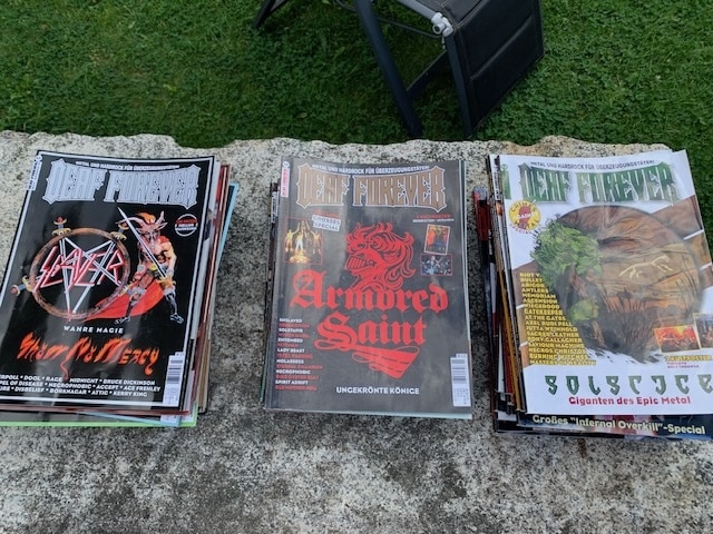 DEAF FOREVER Magazine zu verkaufen
