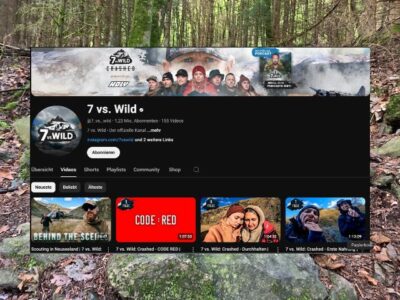 7 vs. Wild: Der YouTube-Kanal für Abenteurer und Survival-Fans
