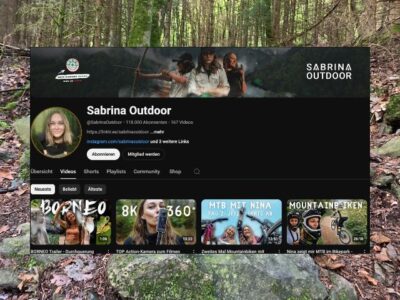 Sabrina Outdoor: Abenteuer und Survival für Naturliebhaber auf YouTube