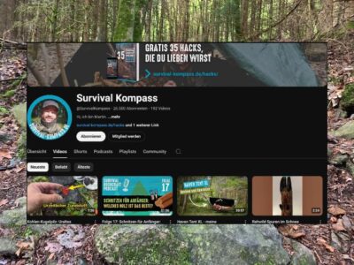 Youtube Outdoor-Podcast von Survival Kompass (Fabian und Martin)