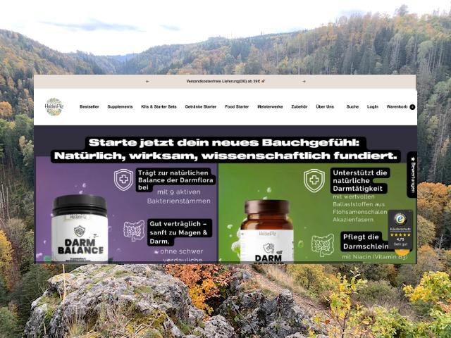 Die Kunst der Fermentation: fermentierte Produkte von Helden-Pilz