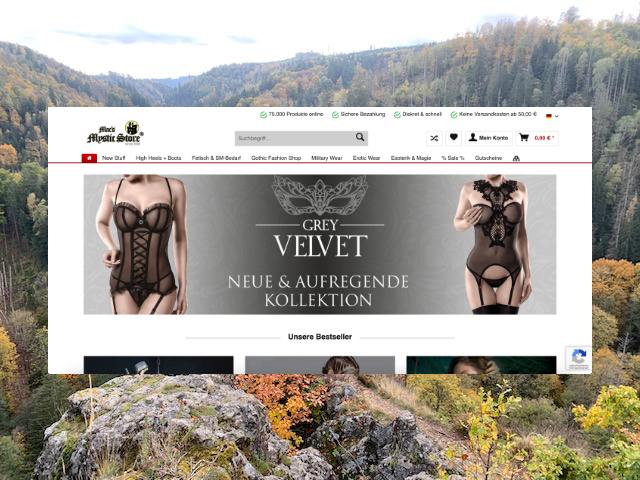 Mac's Mystic Store – dein Universum für Gothic-, Fetisch- und Clubwear-Mode