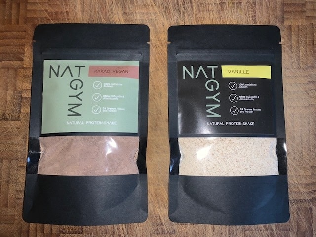 NATGYM: natürliche Proteinshakes für eine nachhaltige Ernährung