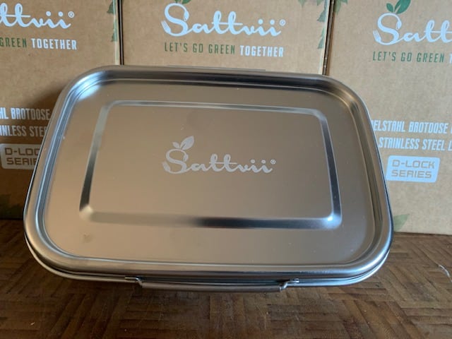Nachhaltige und gesunde Edelstahl-Brotzeitboxen von Sattvii