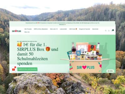 SIRPLUS Box: Nachhaltigkeit, Genuss und Ersparnis durch Lebensmittelrettung