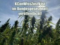 KCanWissZustV ist im Bundesgesetzblatt veröffentlicht
