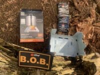 Taschenkocher Esbitkocher mit Windschutz inkl. Trockenbrennstoff-Tabletten