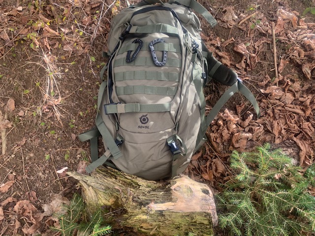 Taktischer Rucksack 50+5L plus Zubehör