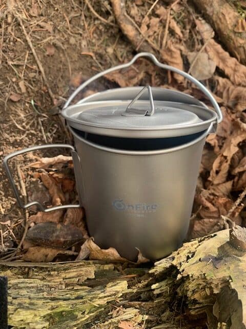 Ultraleichter Titan Becher Topf 750ml 7vs Wild Original