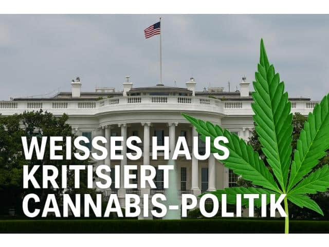 Weißes Haus kritisiert Cannabis-Politik