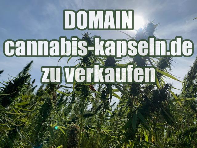 Premium-Domain cannabis-kapseln.de zu verkaufen