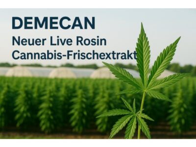 DEMECAN: Neuer Live Rosin Cannabis-Frischextrakt