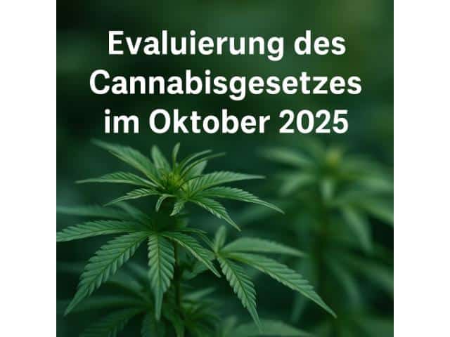 Evaluierung des Cannabisgesetzes im Oktober 2025: ein Überblick