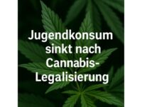 Jugendkonsum sinkt nach Cannabis-Legalisierung