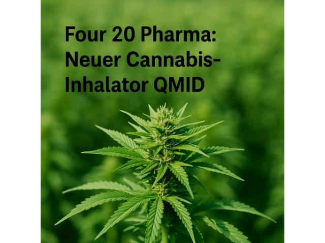 Four 20 Pharma bringt den Que Medical Inhalation Device von Curaleaf nach Deutschland