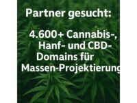 Partner gesucht: 4.600+ Cannabis-, Hanf- und CBD-Domains für Massen-Projektierung