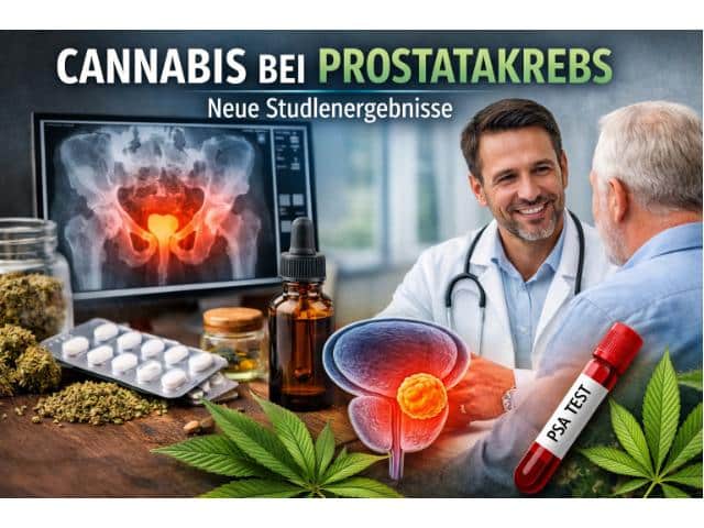 Prostatakrebs: Studie zeigt Wirkung von Cannabis