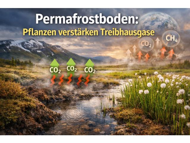 Permafrostboden: Pflanzen verstärken Treibhausgase