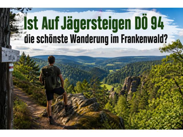 Ist Auf Jägersteigen DÖ 94 die schönste Wanderung im Frankenwald?