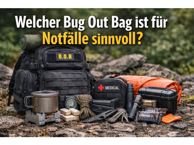 Welcher Bug Out Bag ist für Notfälle sinnvoll?